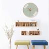 BOMMEL Modern Simple Style Silent Quartz Wall Clock with Plastic Frame Glass Cover, Sharper Image Light Up (12 Inch)(Color:F,Size:12 inch) (Color : F, Size : 12 inch) view 4