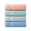 Towels For Bathroom 4 Piece Set,Face Towels,Pure Cotton,Comfy,Durable,Quick-Drying,Fade-Resistant,14x29 Inch,Individually Sealed Packaging,Ideal For Bathroom,Gym ( Color : Pink-green-grey-blue ) view 1