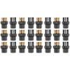 Happyyami 12pcs Steam Cleaner Brush Heads Nylon and Copper Brushes view 1