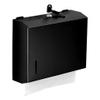 PAASHE Paper Towel Dispenser Toilet Tissue Holder Waterproof Tissue Box Holder Wall Mount Stainless Steel Tissue Holder with Lock Hand Tissue Dispenser High Capacity view 1