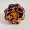 DECRZPB Handmade Glass Black Gold Pumpkin Figurine Blown Glass Coloured Glaze Paperweights Birthday Gift Table Ornaments Home Decor view 2