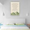2 Corinthians 12 9-10 Wall Art Bible Posters Christian Scripture Wall Decor for Bedroom Aesthetic Canvas Painting Panel Wall Hangings for Hallway (16x24inch(40x60cm),Framed) view 3