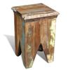 CHARMMA Stool Solid Reclaimed Wood view 2