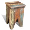 CHARMMA Stool Solid Reclaimed Wood view 4