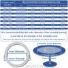 Heavy Duty Turntable Base Bearing 120mm ~ 1000mm Aluminium Alloy Lazy Susan Turntable Bearing, 360 Degree Rotating Round Metal Turntable Base Rings For Kitchen Dining Table view 2