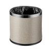 KYUSAR Trash Can Garbage Bin Round Trash Can for Kitchen Bathroom Office 10L Capacity Waste Bins Recycling Bins (Color : C) view 1