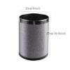 KYUSAR Trash Can Garbage Bin Round Trash Can for Kitchen Bathroom Office 10L Capacity Waste Bins Recycling Bins (Color : C) view 2