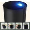 KYUSAR Trash Can Garbage Bin Round Trash Can for Kitchen Bathroom Office 10L Capacity Waste Bins Recycling Bins (Color : C) view 4
