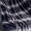 Plutus Brands Black Graphite Furever Faux Fur Luxury Throw Blanket view 2