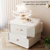 Smart Nightstand with USB Charging Station,Side Table With Drawer,Bedside Storage Cabinet for Bedroom,Upper Rotatable,Modern Solid Wood Bedside Table,for Living Room,Sofa,Office Multi-color Optional ( view 4