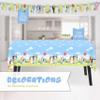 Unique Bluey Birthday Party Supplies | Serves 16 Guests | Officially Licensed Bluey Party Decorations - Banner, Table Cloth, Dinner & Cake Plates, Napkins, Sticker view 4