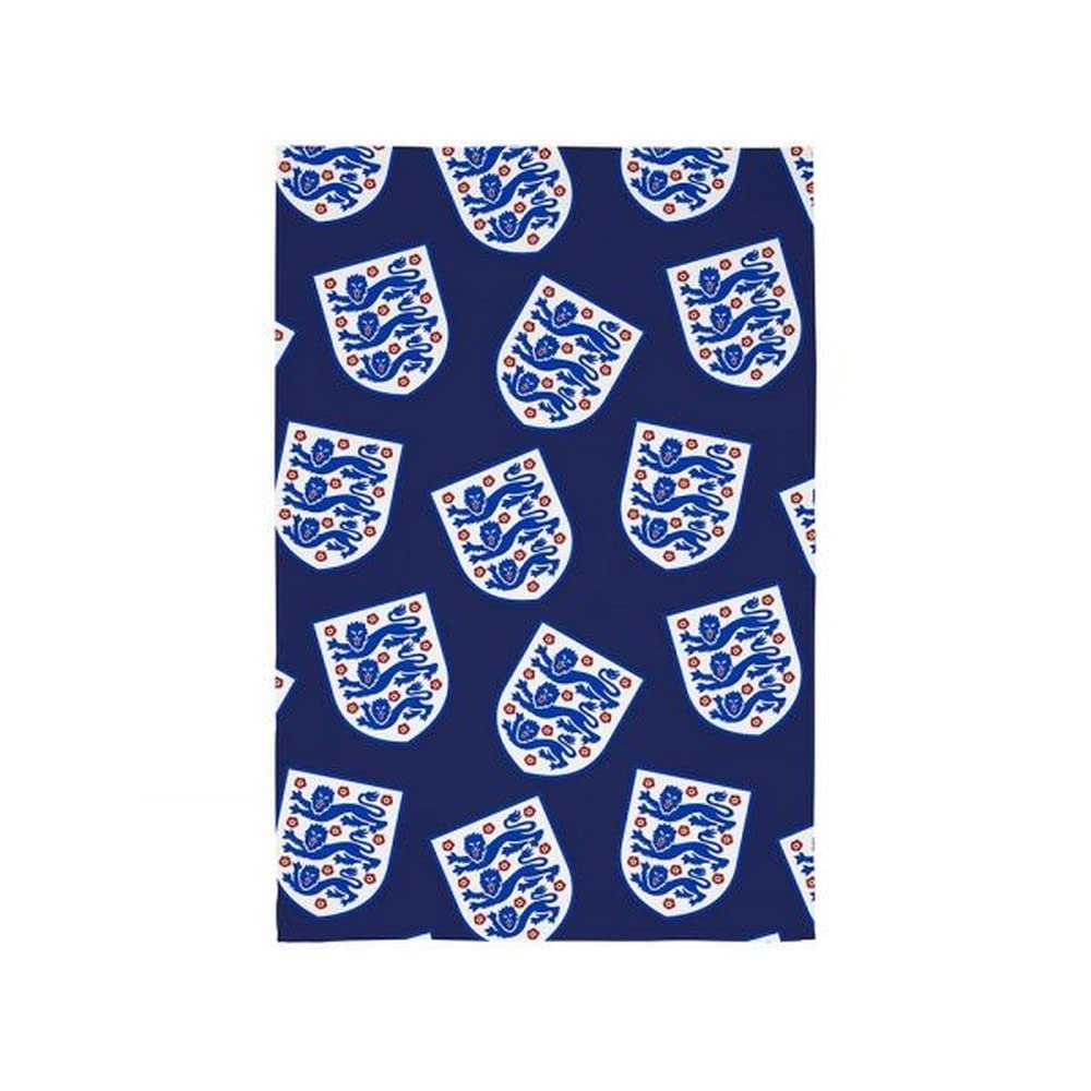 England FA Fleece Crest Blanket (One Size) (Blue/White/Red)