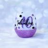 40 & Fablous Glitter Wine Glass, Shot Glass (Wine + Shot) view 1