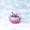40 & Fablous Glitter Wine Glass, Shot Glass (Wine + Shot) view 2