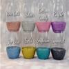 40 & Fablous Glitter Wine Glass, Shot Glass (Wine + Shot) view 4