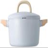 BOMMEL Pots,Saucepan Cooking Pot Small Sauce Non-Stick Granite Coating Small Pot Soup Pot with Double Wooden Handle Lid view 1