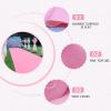 Pink Aisle Runners for Weddings, 2mm Aisle Carpet Runner Non-Slip Polyester Runway Rug for Beach Party Decoration Event Ceremony Walkway Carpet Roll, Cuttable (Size : 1x10m) view 3