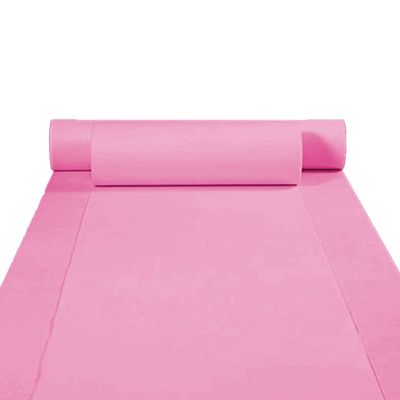 Pink Wedding Aisle Runner Carpet 2mm Thickness Walkway Runner Stairway Rug Mat for Party Decoration Prom Business Outdoor Reception Rug Cuttable Exhibition Hallway Carpet Roll (Size : 1.5x30m)