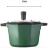 BOMMEL Pots,Saucepan Cooking Pot Stainless Steel Pasta Pot with Double Handle and Glass Lid Milk Pan Dishwasher Oven Safe (Color : Red) view 2
