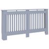 CUMYZO Radiator Cover Anthracite 59.8"x7.5"x31.9" MDF 11.95kg/26.29ib Heating Radiator Accessories view 2