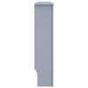CUMYZO Radiator Cover Anthracite 59.8"x7.5"x31.9" MDF 11.95kg/26.29ib Heating Radiator Accessories view 4