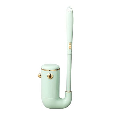 ROHNES Disposable Toilet Brush and Holder Replaceable Brush Head Toilet Cleaning Brush Set Home Toilet Bowl Brush for Bathroom