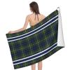 LMNSWDA Maclaren Clan Tartan Beach Towels Oversized Soft High Absorbent Quick Dry Bath Towels Pool Towels Travel Beach Towels for Kids Adults view 3