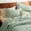 Bedsure Green Quilts King Size - King Quilt Bedding Set Bedspread Coverlet, Lightweight Corduroy Pattern Bedspread, 3-Piece Set with 106"x96" Coverlet & 2 Pillow Shams, All-Season Soft Microfiber view 4