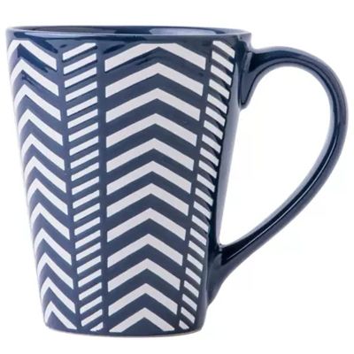 Ceramic Coffee Mugs 15 Oz Extra Large Cups Creative Personalized Gifts Embossed Espresso Latte Household Gift for Birthday/Christmas/Valentine's (Blue) (Color : C-Cup)