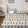 NOGAWA Cactus Sheets California King, Geometric Modern Art Bed Sheets, Patterned Bedding Sheets & Pillowcases 4 Piece Set - Soft Microfiber Deep Pocket Fitted Sheet & Flat Sheet & 2 Pillow Cases view 2