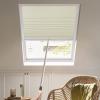 MiLin Skylight Shades Blackout Blinds Cordless Cellular Blinds for Window Shades Suitable for Roof Inclined Plane Room Windows - Updated Design Very Easy to Install (100% Blackout Creamy) view 1