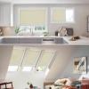 MiLin Skylight Shades Blackout Blinds Cordless Cellular Blinds for Window Shades Suitable for Roof Inclined Plane Room Windows - Updated Design Very Easy to Install (100% Blackout Creamy) view 2