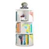 PAASHE 360 Rotation Bookshelf Student Study Bedroom Bookcase Children Storage Painting Bookshelves Multi-Layer Rack Bookcase view 1