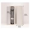 7-Tier Vertical Shoe Racks Creative Round with Door Shoe Shelf Shoe Organizer for Entryway, Living Room, Bedroom Shoe Tower view 3