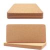 4 Pcs High Density Thick Cork Trivets for Hot Dishes & 4 Pcs Rectangle High Density Thick Cork Trivets for Hot Dishes view 1