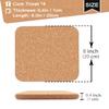 4 Pcs High Density Thick Cork Trivets for Hot Dishes & 4 Pcs Rectangle High Density Thick Cork Trivets for Hot Dishes view 3