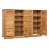 LIOONS 5 Tier Shoe Racks Shoe Cabinet with Drawers Shoe Cabinet for Foyer Shoe Storage Shelf Organizer Creative Shoe Stand view 1