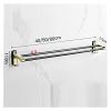 ALDEPO Towel Rail Towel Rack Towel Holder Towel Hanger Double Rod Towel Rail Wall Mounted Towel Rack No Drill Adhesive with Hook Space Aluminum for Restroom Toilet,40cm view 3