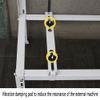 Air Conditioner External Unit Floor Bracket, with AC Rain Cover Mini Split Ground Mounting Bracket for Outdoor AC Unit, Air Handler Stand Heat Pump Base Stand Shelf view 2
