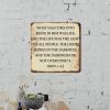 ArogGeld Tin Sign What Has Come Into Being in Him was Life Metal Wall Art Motivational Lettering Saying Decorative Wall Art Funny Wall Decor Art for Home Office Restaurant Garage 10x10in view 3