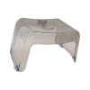 Acrylic Step Stool for Kids Stable Stool Chair Toilet Stool Clear Bathroom Stool Household Small for Bathroom Bedside Apartment Children view 1