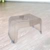 Acrylic Step Stool for Kids Stable Stool Chair Toilet Stool Clear Bathroom Stool Household Small for Bathroom Bedside Apartment Children view 4
