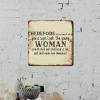ArogGeld Therefore The Lord Himself Will Give You A Sign Metal Sign Inspiration Christian Quote Aluminum Sign Decorative Home Wall Art Novelty Plaque Sign Decor for Home Pub Bar Man Cave 10x10in view 3