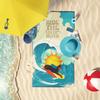 Caroline's Treasures MLM1213TWL3060 Surfer Dog Doberman Pinscher Premium Beach Towel Oversized Towel Beach Blanket, Pool, Beach Essentials, Yoga, Premium Bath Towel, Quick Dry Plush view 2