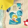 Caroline's Treasures MLM1196TWL3060 Surfer Dog White Boxer Premium Beach Towel Oversized Towel Beach Blanket, Pool, Beach Essentials, Yoga, Premium Bath Towel, Quick Dry Plush view 2