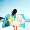 Caroline's Treasures MLM1196TWL3060 Surfer Dog White Boxer Premium Beach Towel Oversized Towel Beach Blanket, Pool, Beach Essentials, Yoga, Premium Bath Towel, Quick Dry Plush view 3