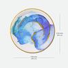 Coterie - Ocean Watercolor Large Paper Plates for Bridal, Baby Shower, Tea Party - Set of 10 | 9.25" Dinner Plates view 3
