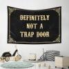 Man CABE Decor Definitely Not A Trap Door Tapestry Room Stuff Stuff for Boys Room (Size : 92X150CM) view 4
