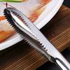 2pcs Fish Scaler BrushFish Scaler Brush Fish Scaler Remover with Stainless Steel Sawtooth Easily Remove Fish Scales- Brush Scraper Kitchen Tool view 2