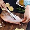 2pcs Fish Scaler BrushFish Scaler Brush Fish Scaler Remover with Stainless Steel Sawtooth Easily Remove Fish Scales- Brush Scraper Kitchen Tool view 4